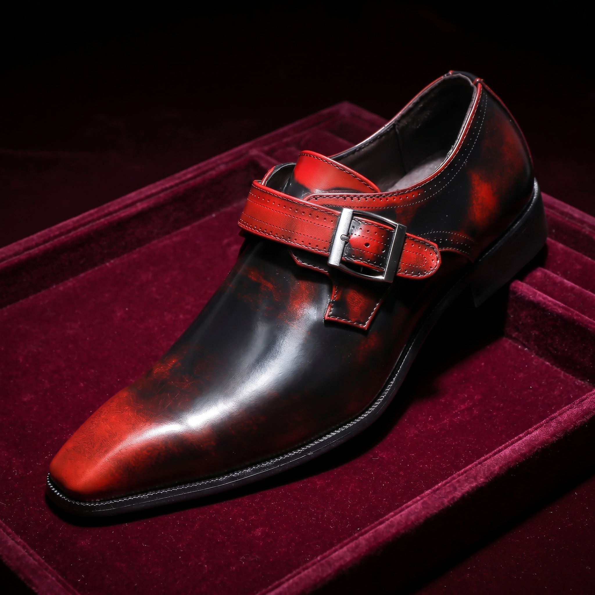 Rousseau Leather Monkstrap