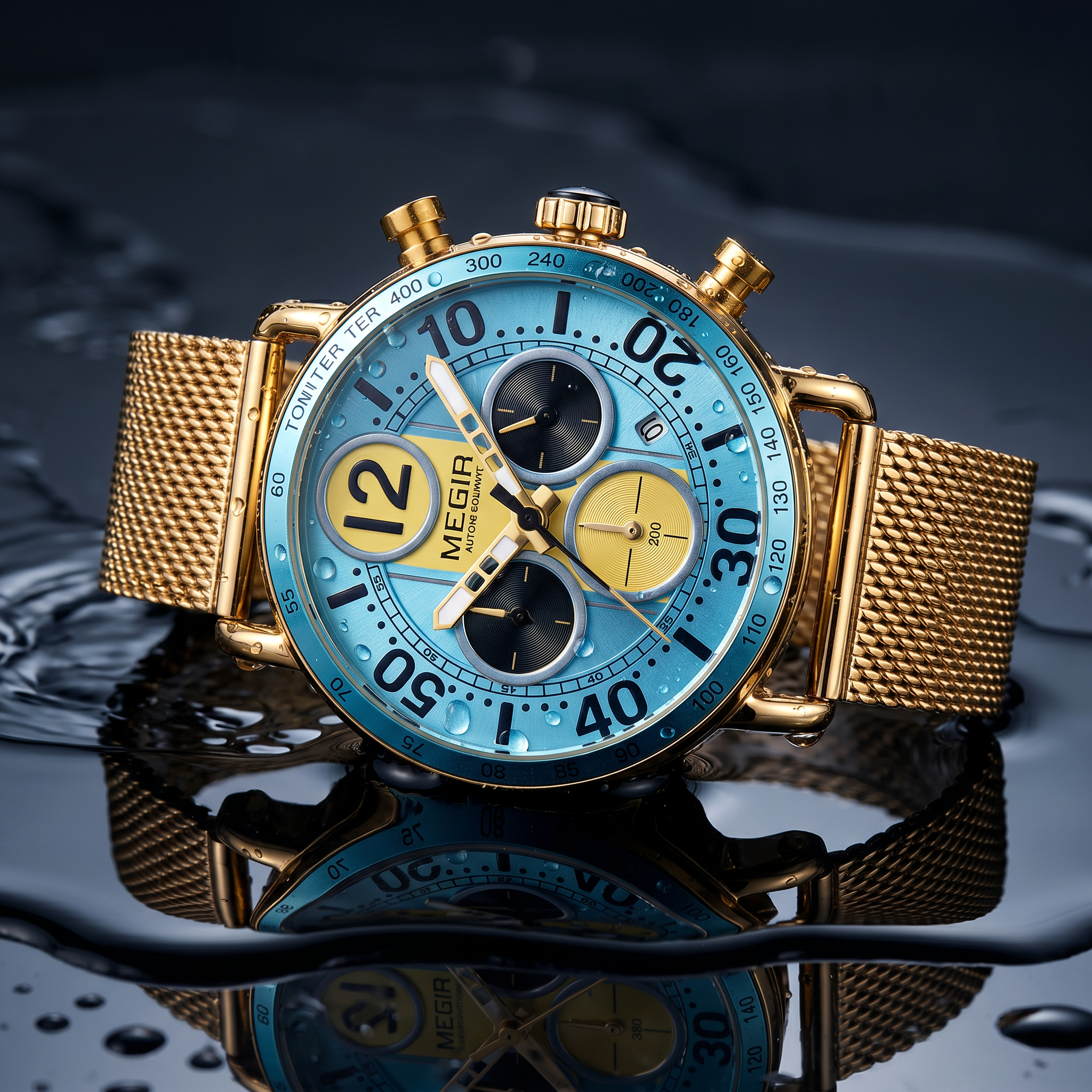 Weston Quartz Chronograph, 40mm