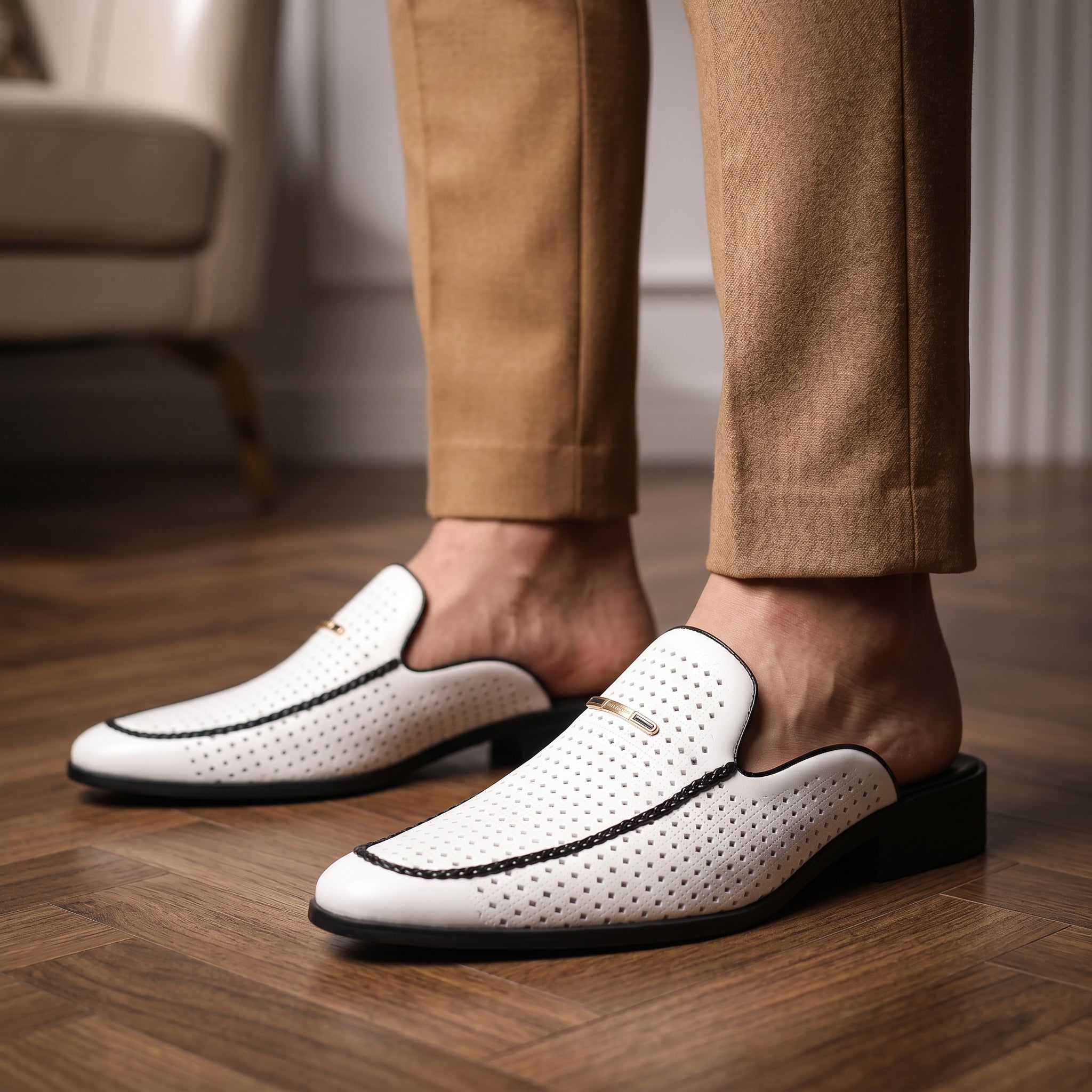 Moretti Leather Mule