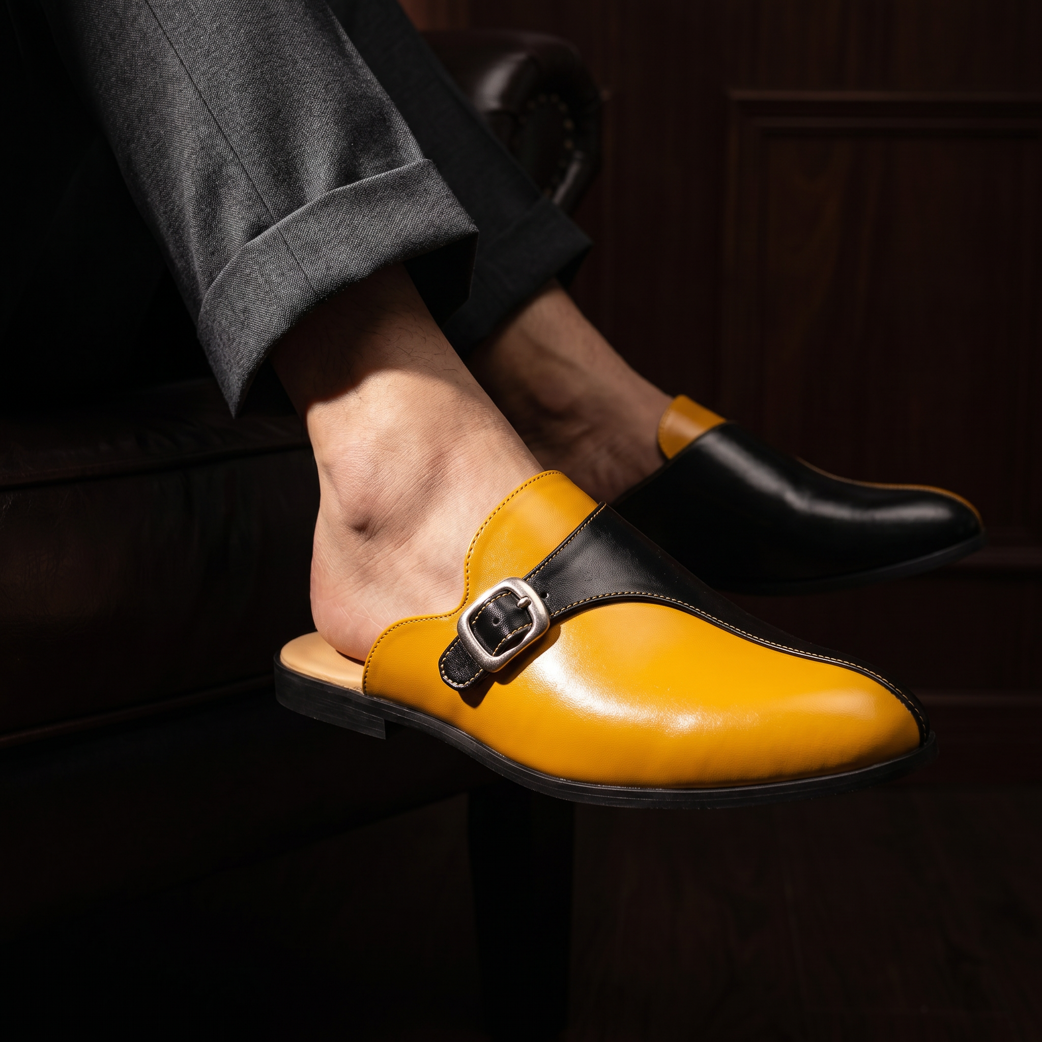 Castello Leather Mule