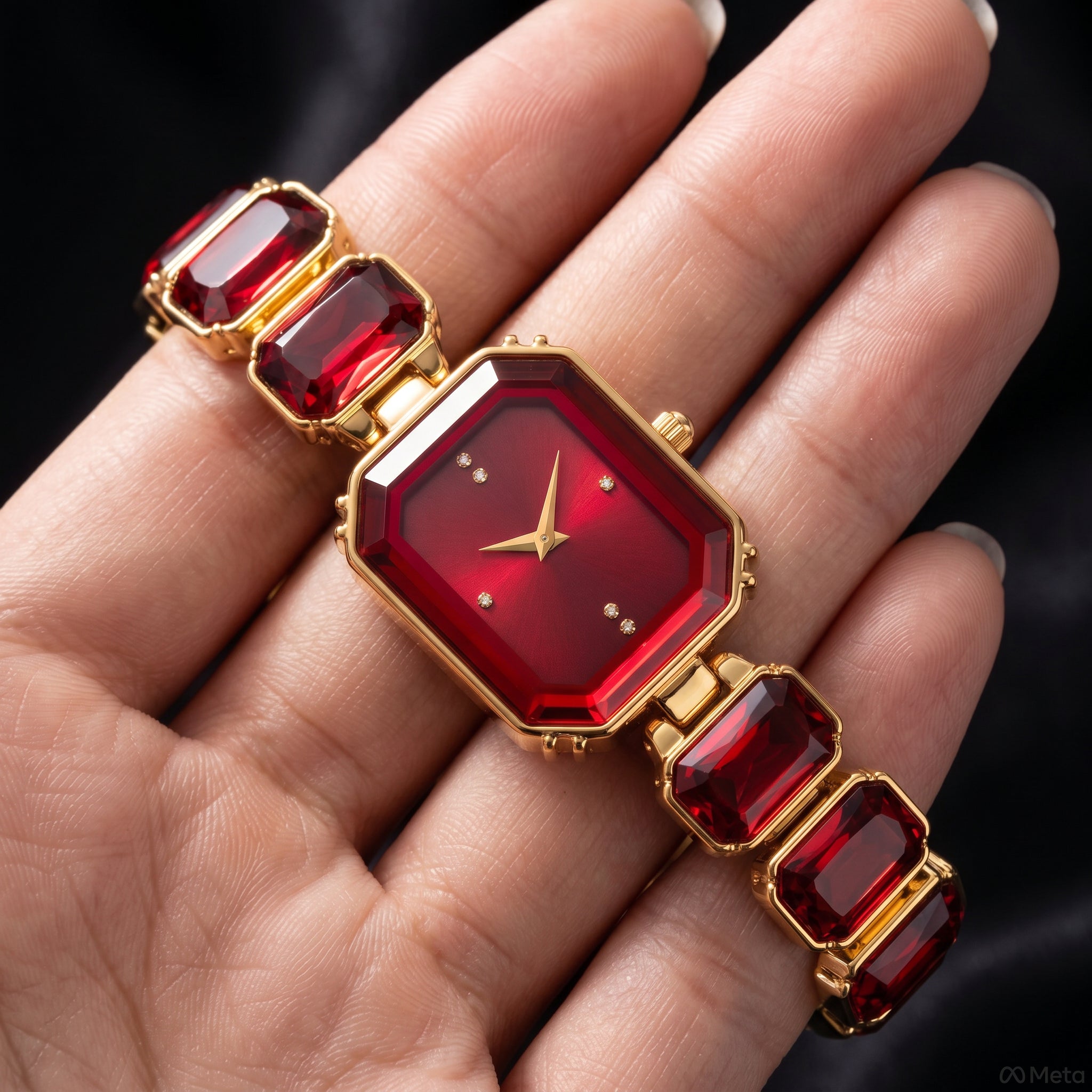 Celine Rhinestone Watch