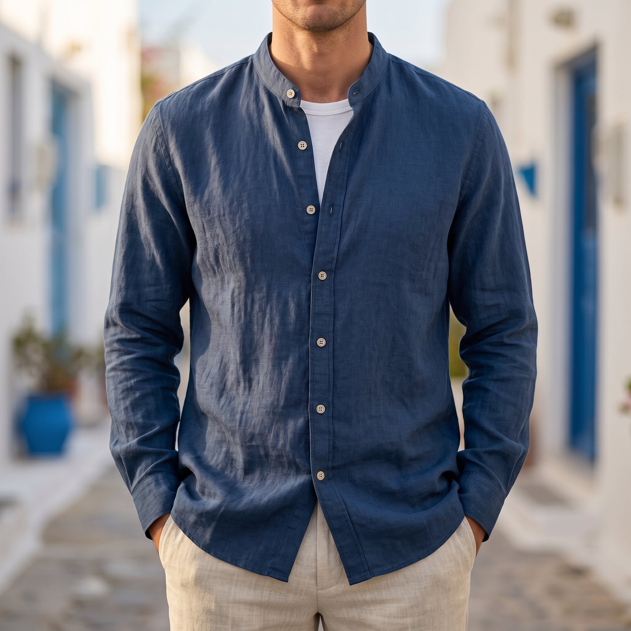 Frederick Cotton-Linen Shirt