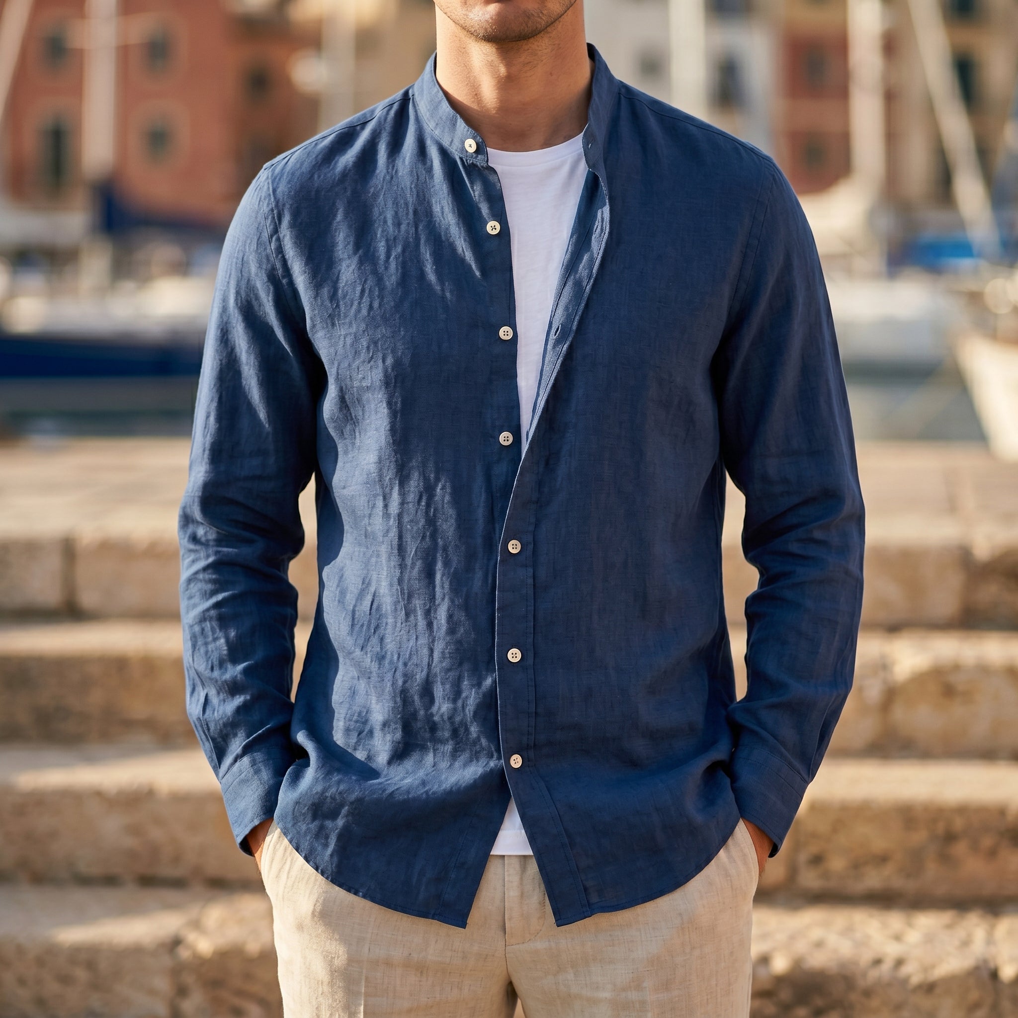Frederick Cotton-Linen Shirt