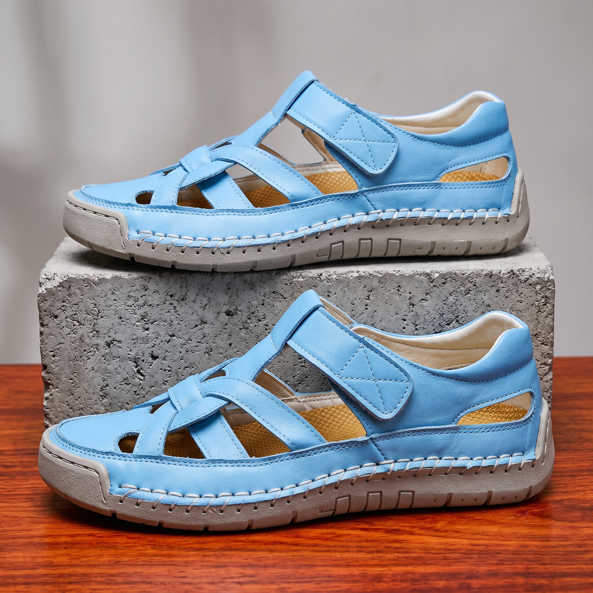 Brandon Leather Hybrid Sandal