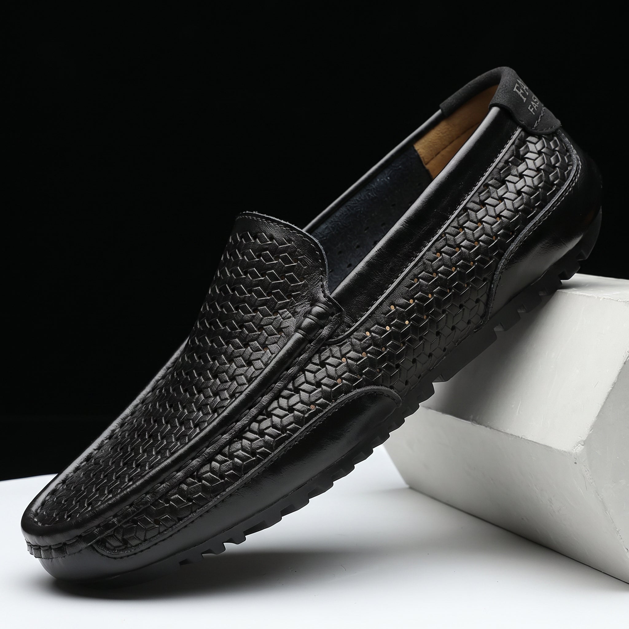 Richmond Perforated Leather Loafer