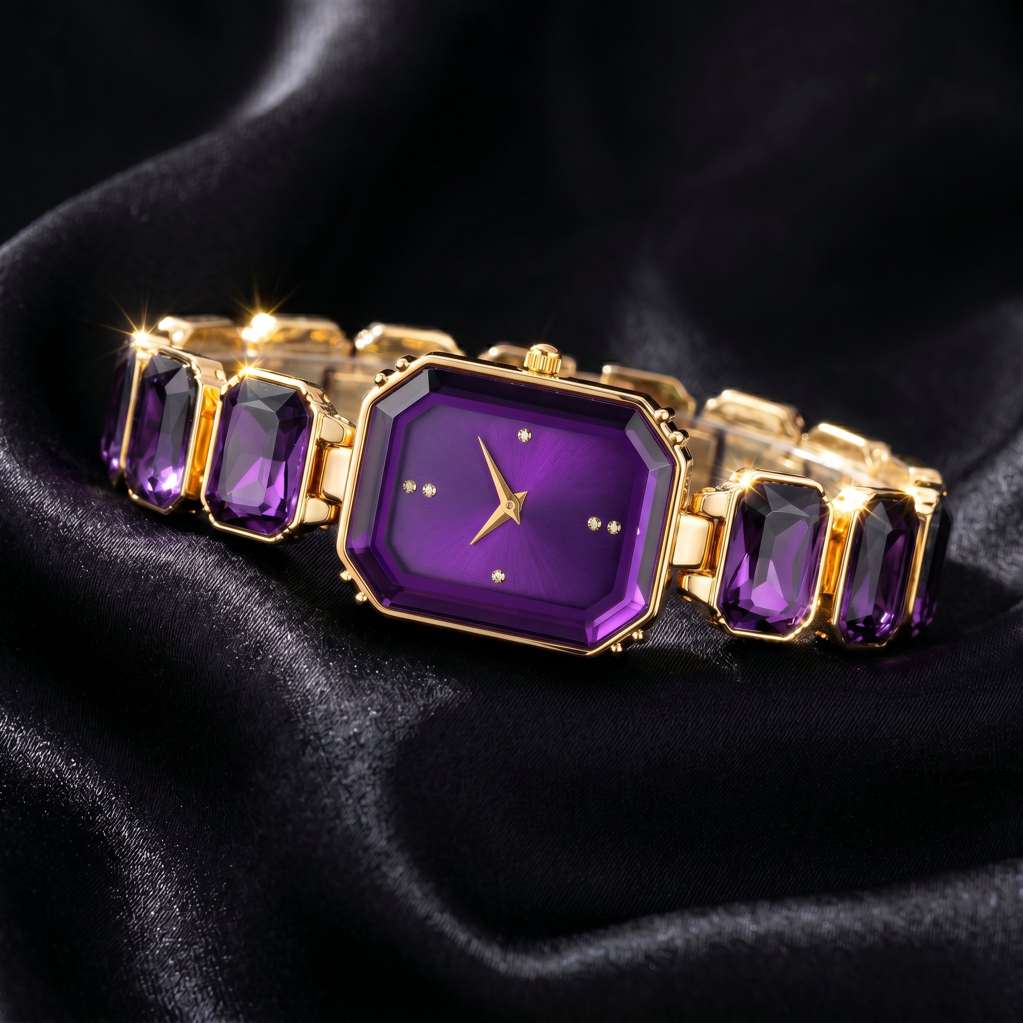 Celine Rhinestone Watch