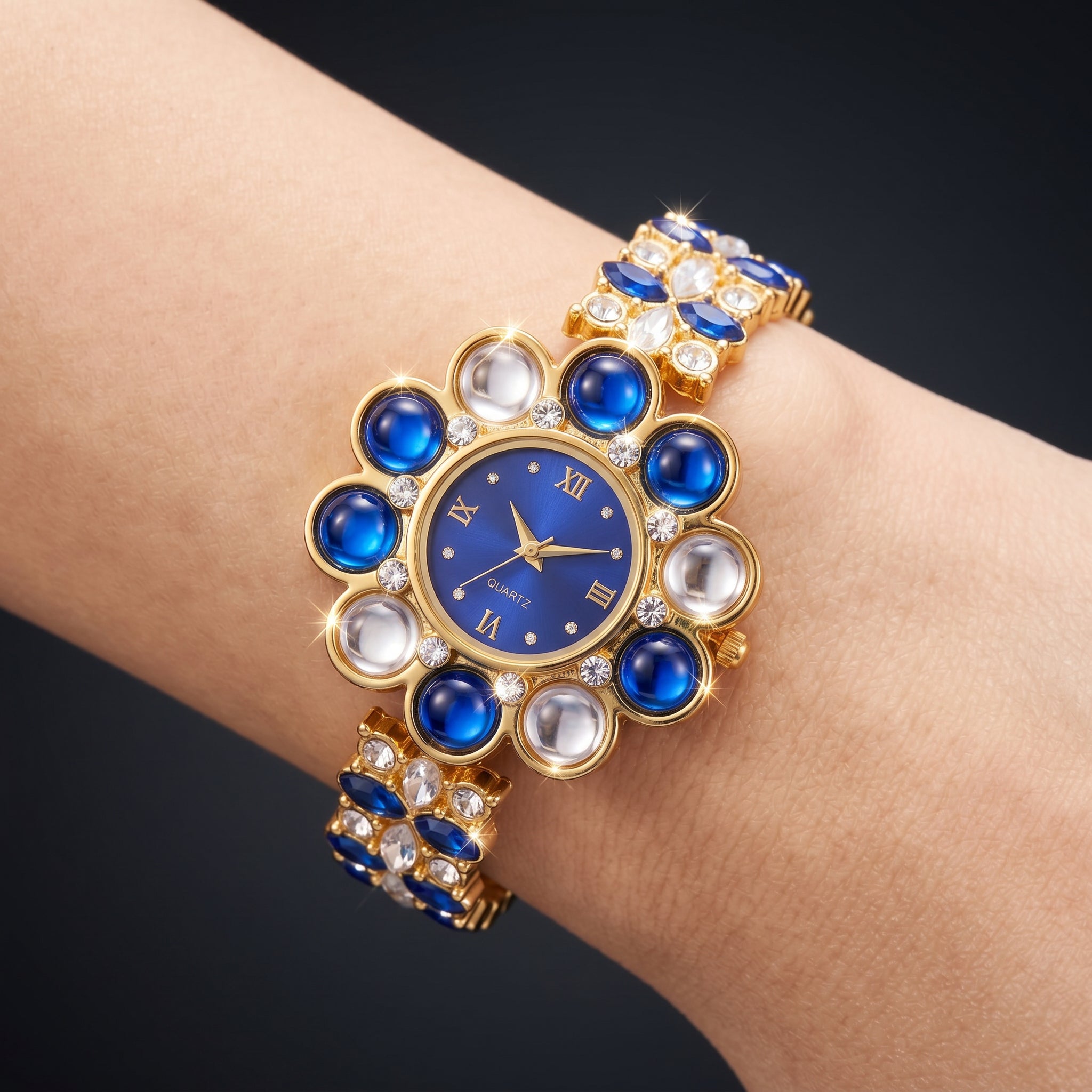 Lara Rhinestone Watch