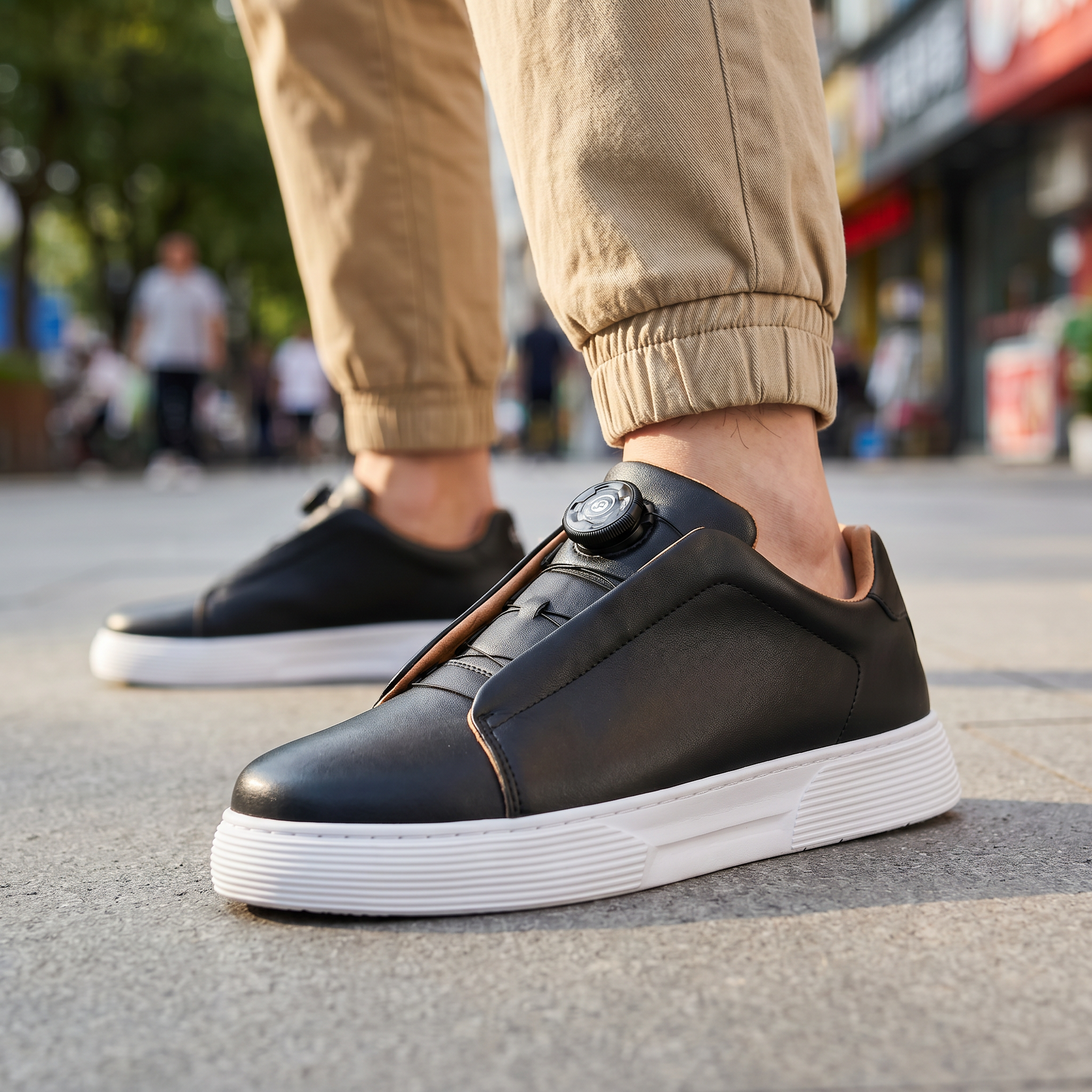 Santorio Leather Sneaker