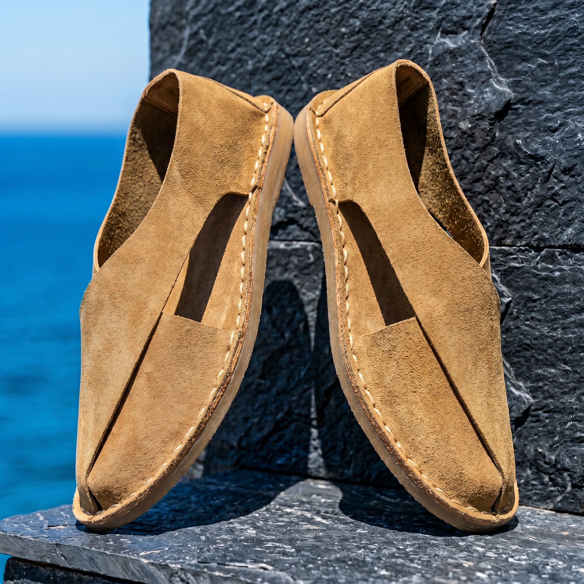 Santos Suede Sandal
