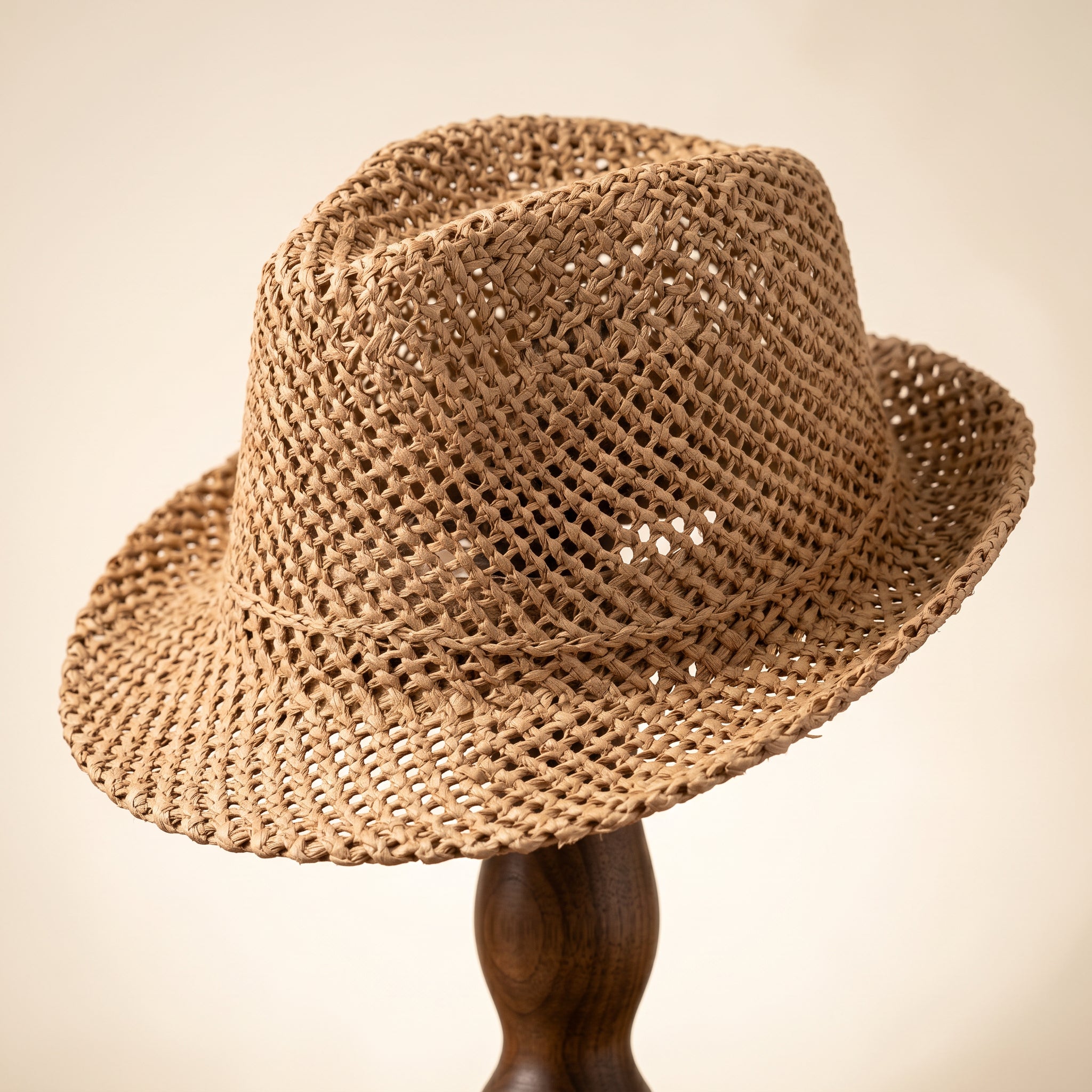 Duke Straw Fedora Hat