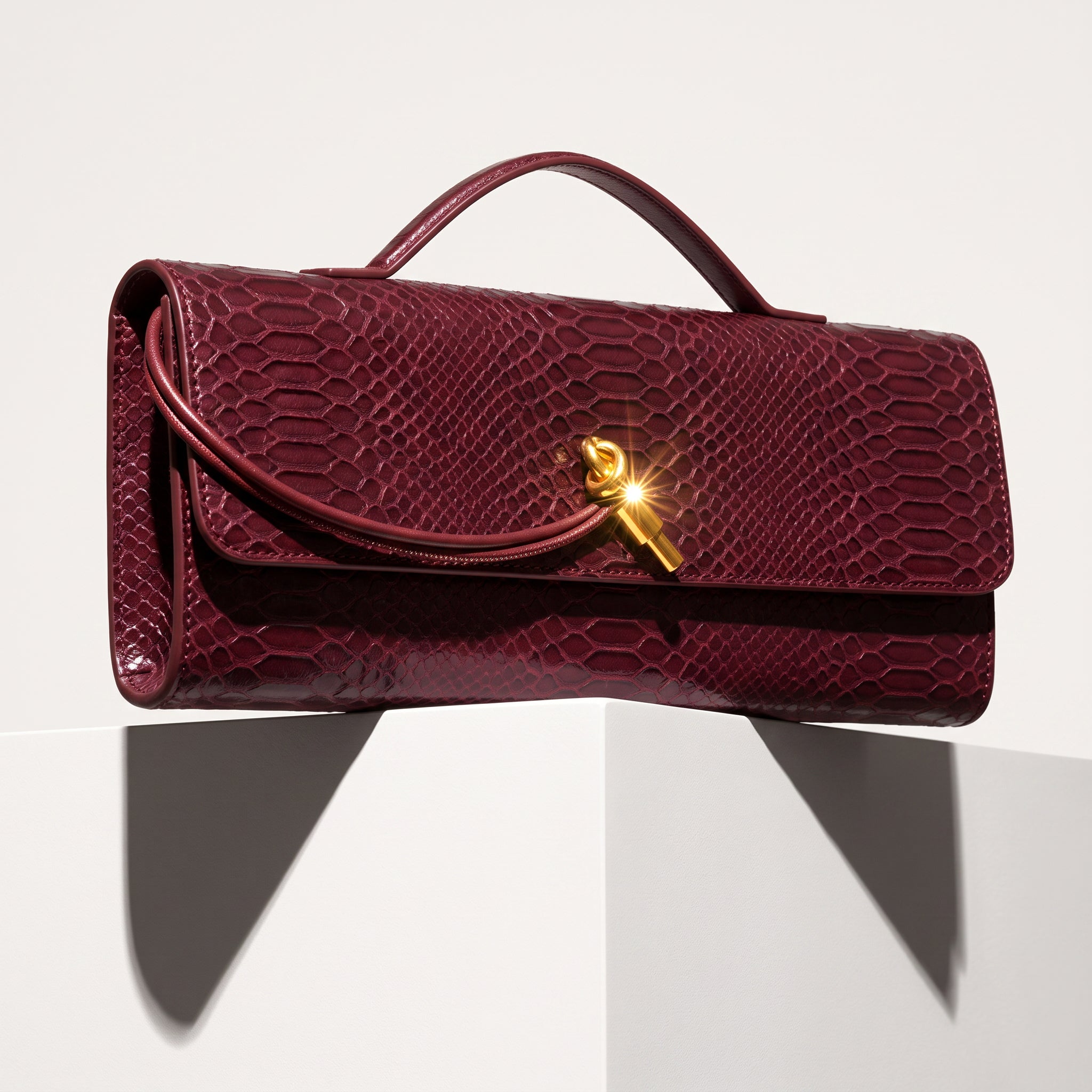 Saffron Crocskin Bag