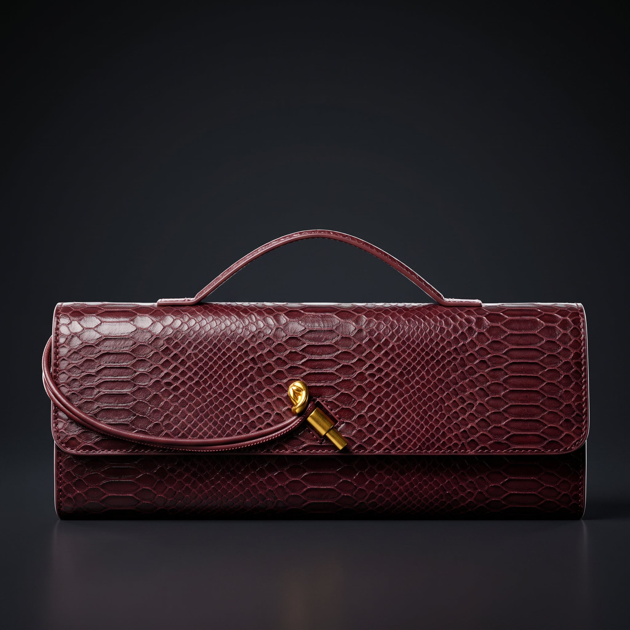 Saffron Crocskin Bag