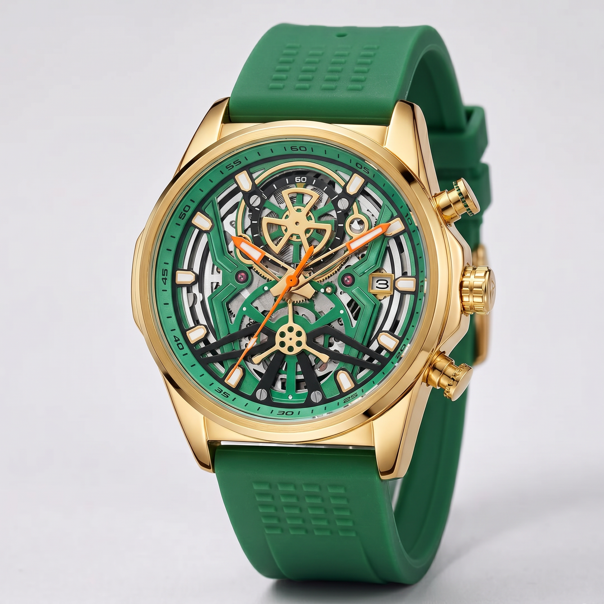 Ferdi Quarz Chronograph, 42mm
