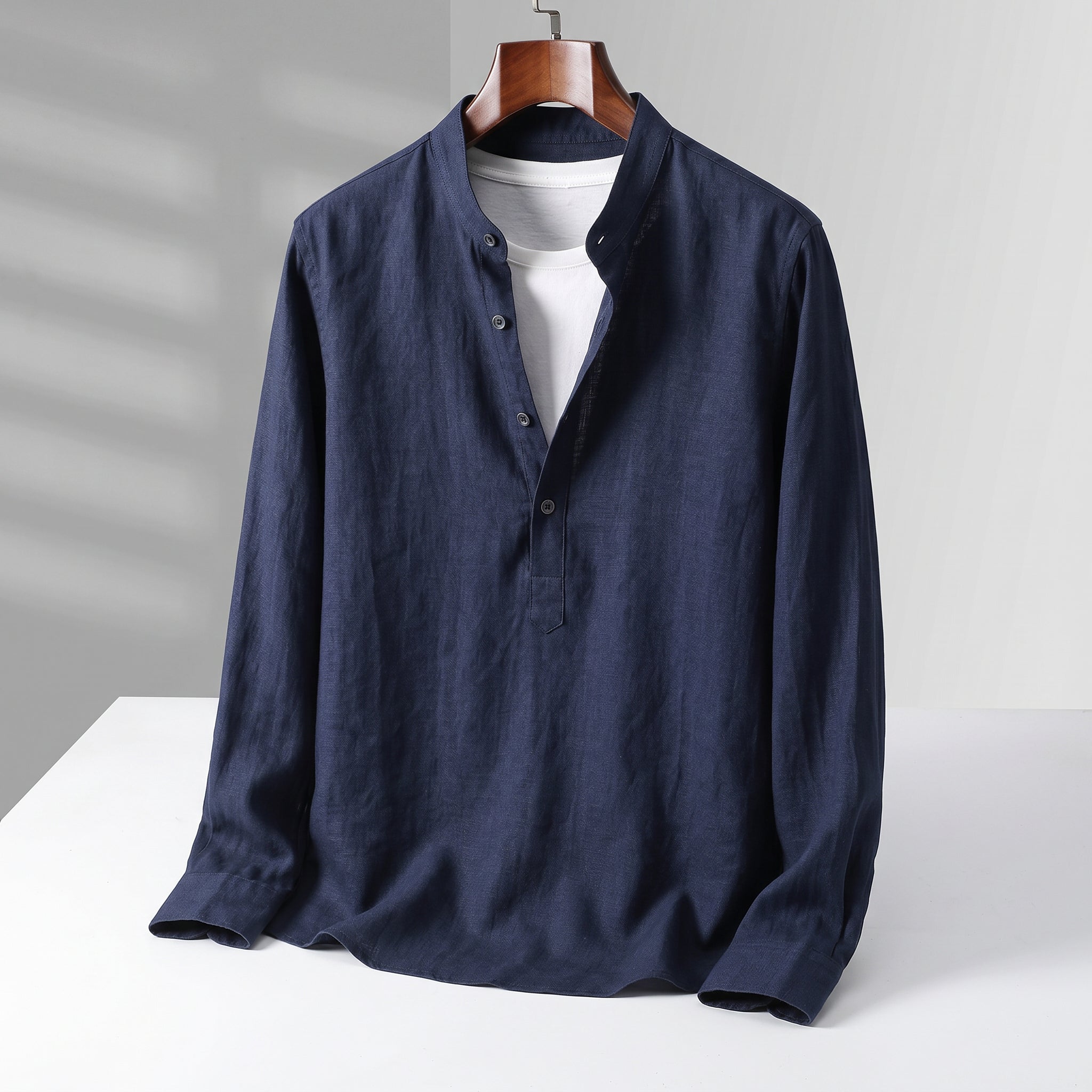 Sutton Cotton-Linen Shirt