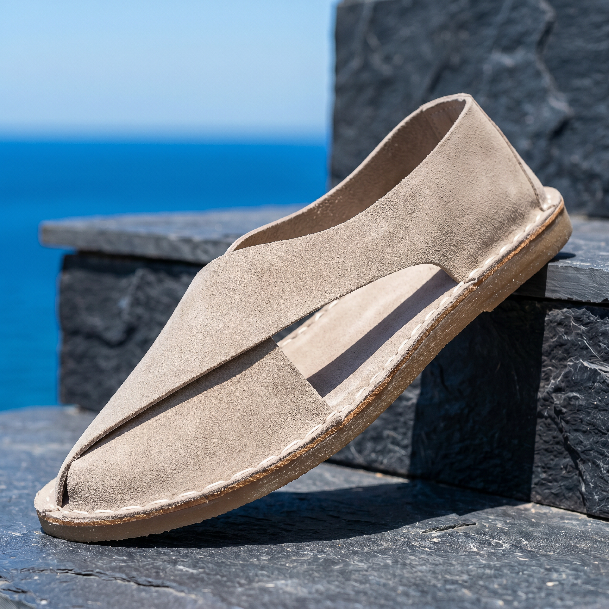 Santos Suede Sandal