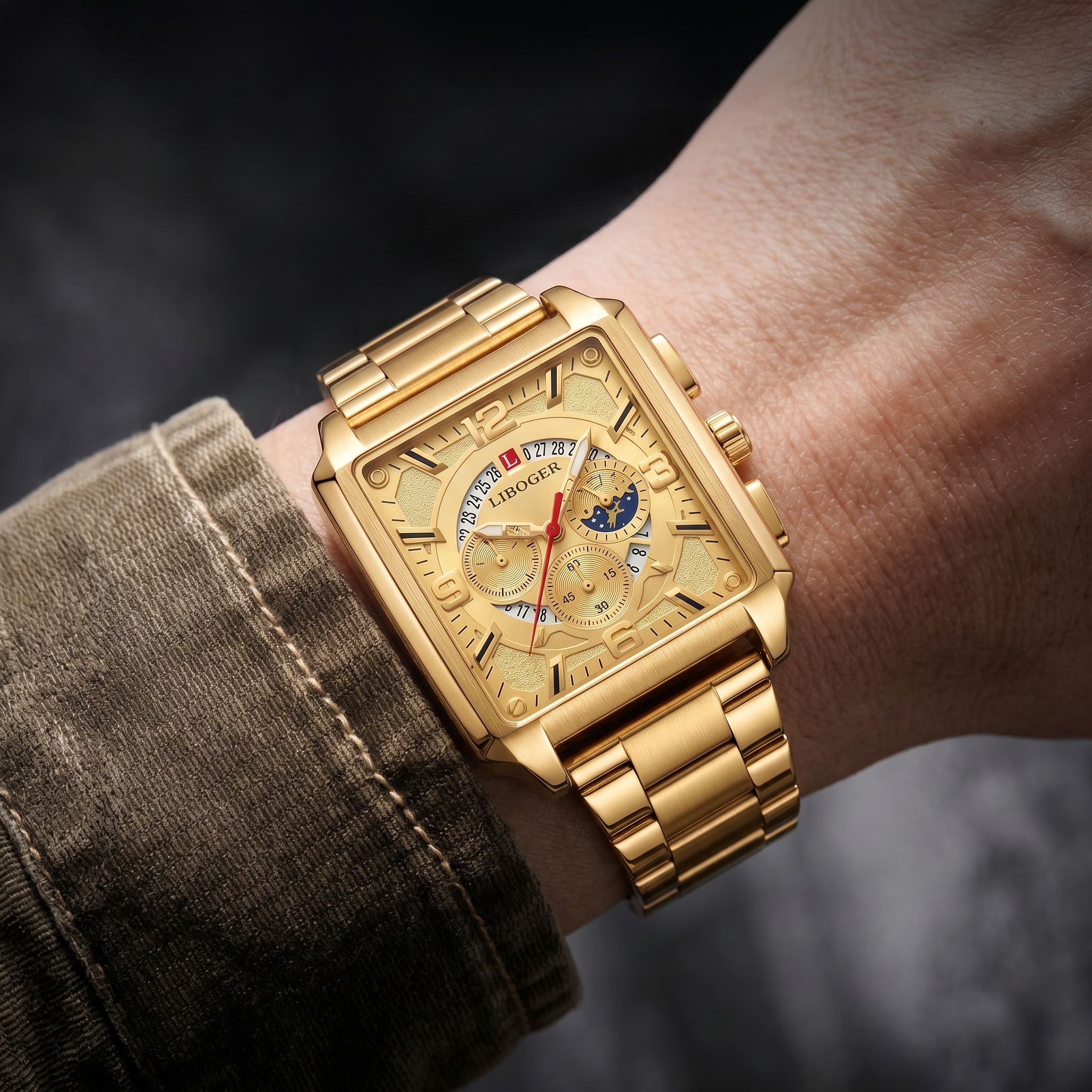 Titan Quartz Date Watch