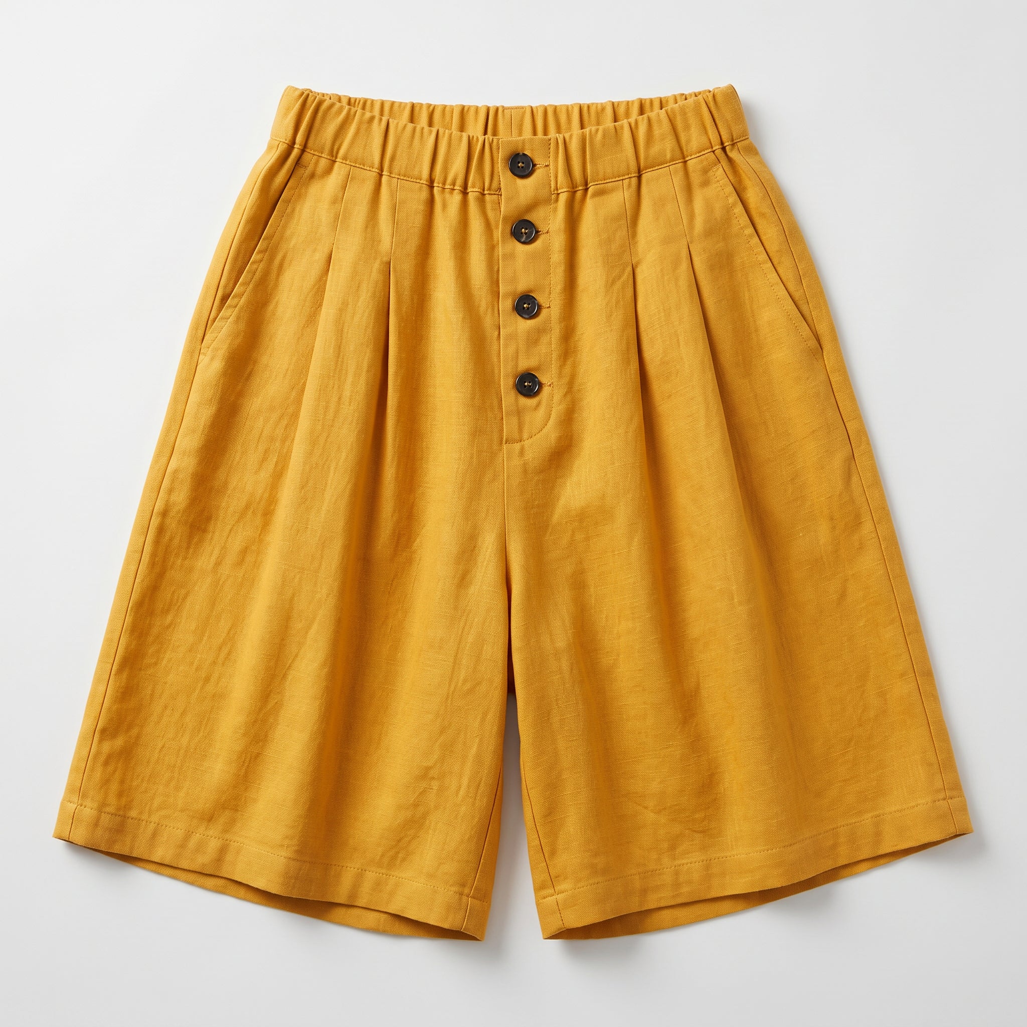 Kalani Cotton-Linen Shorts