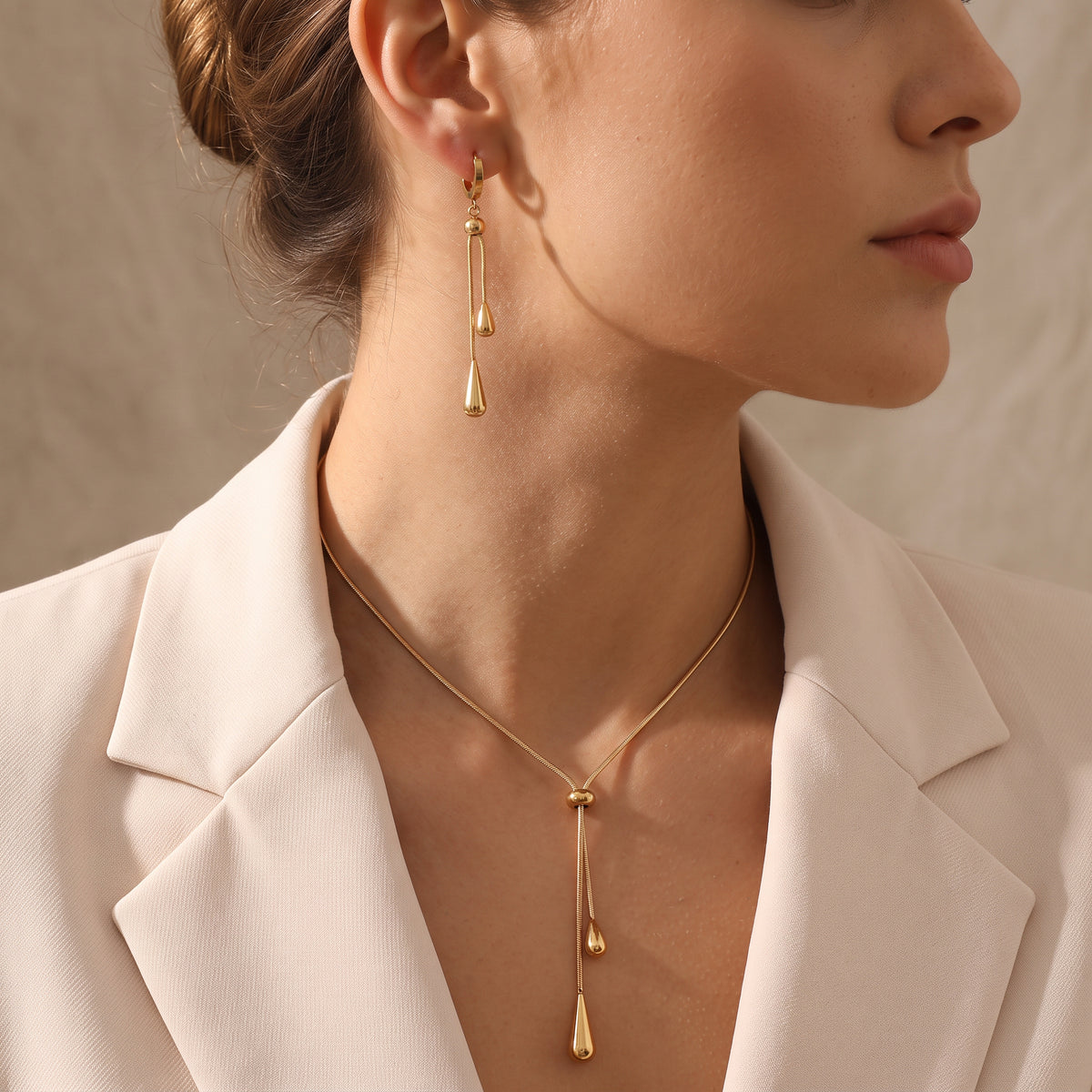 Lara Teardrop Jewelry Set