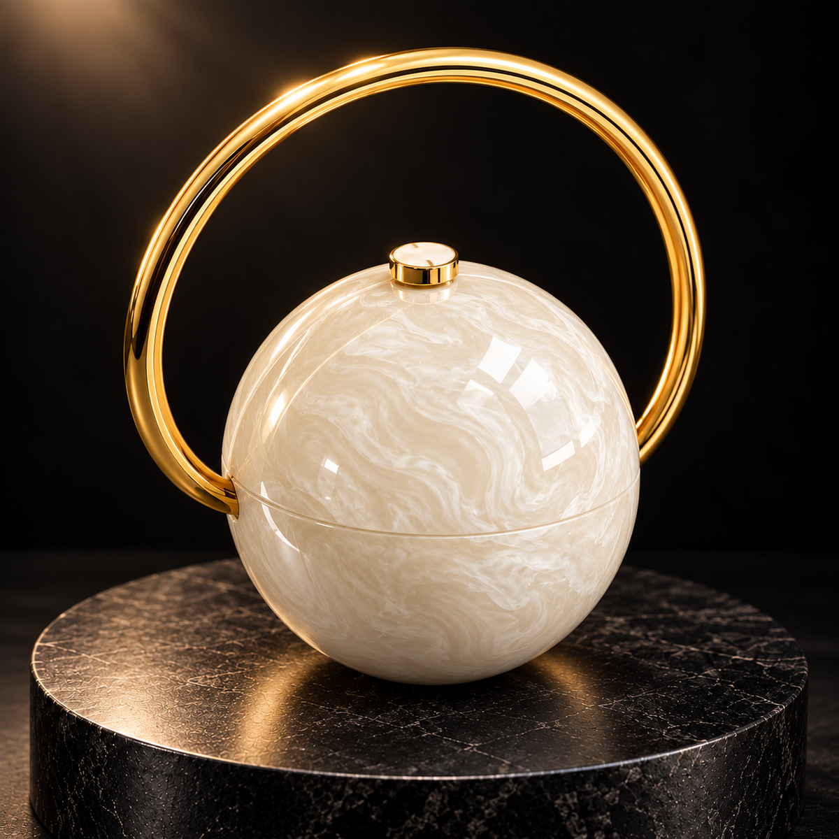 Roma Orb Clutch Bag