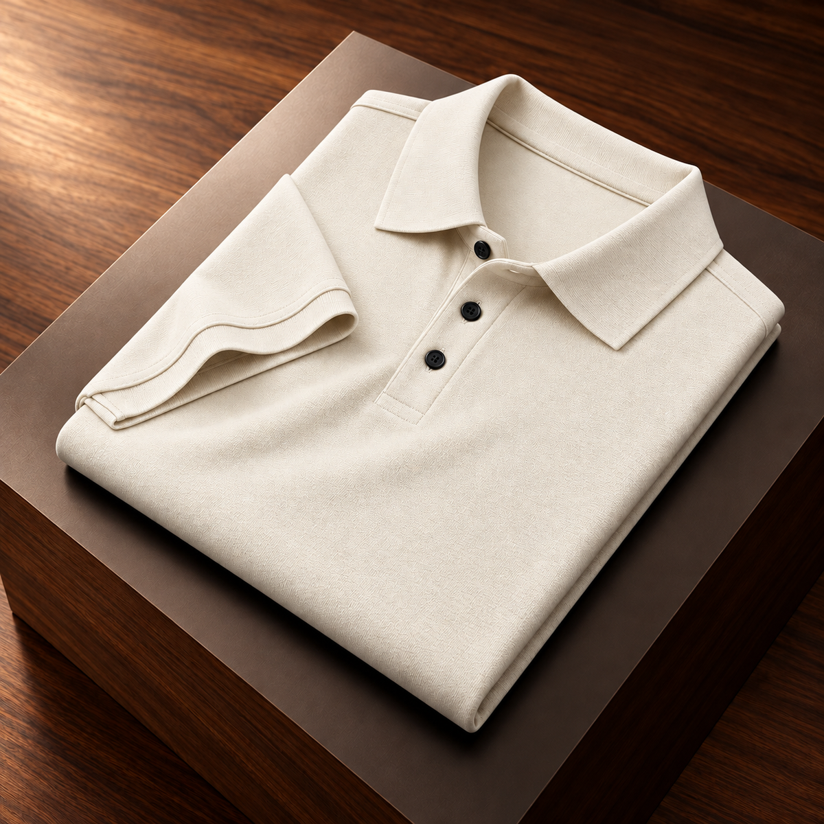 Enzo Merino Wool Polo Shirt