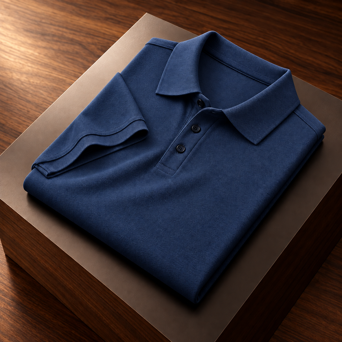 Enzo Merino Wool Polo Shirt