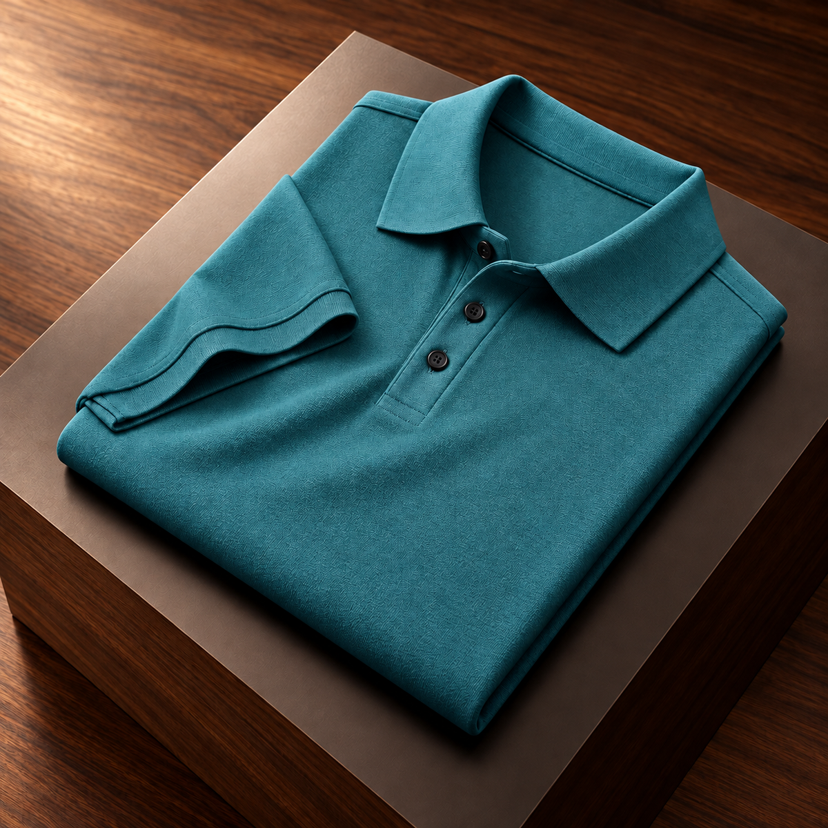 Enzo Merino Wool Polo Shirt