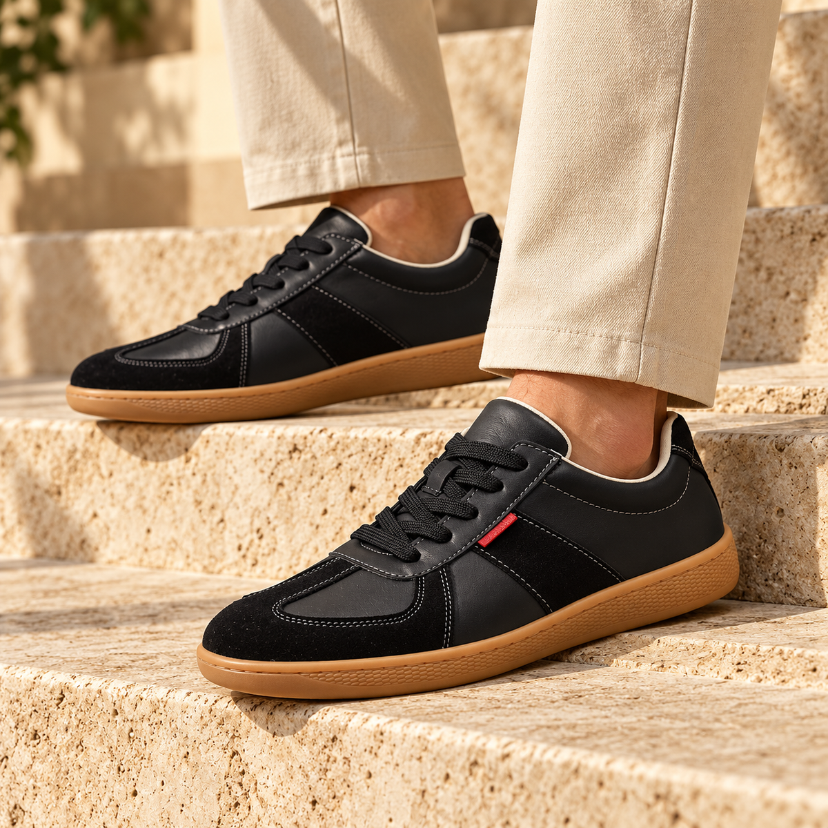 Prescott Leather Court Sneaker