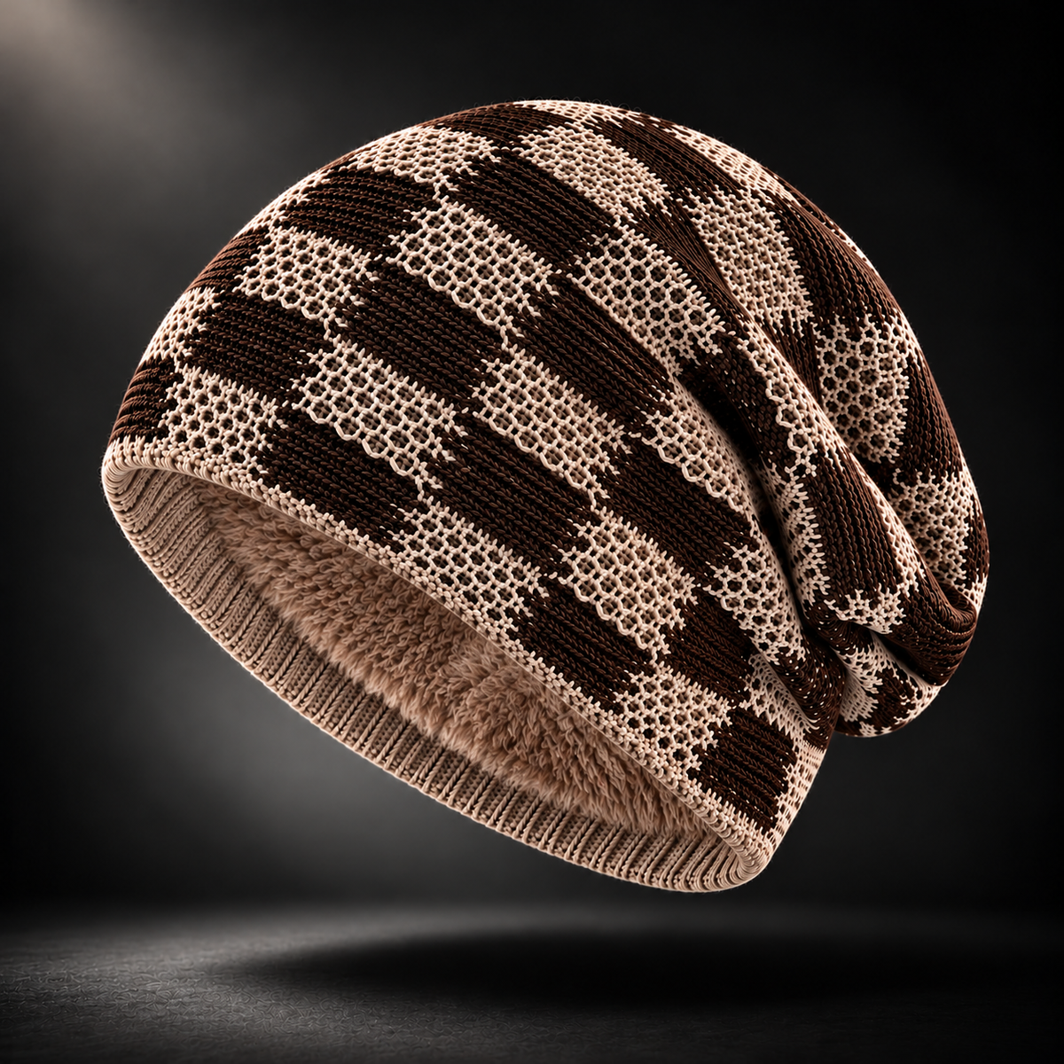 Slater Knit Fur Beanie