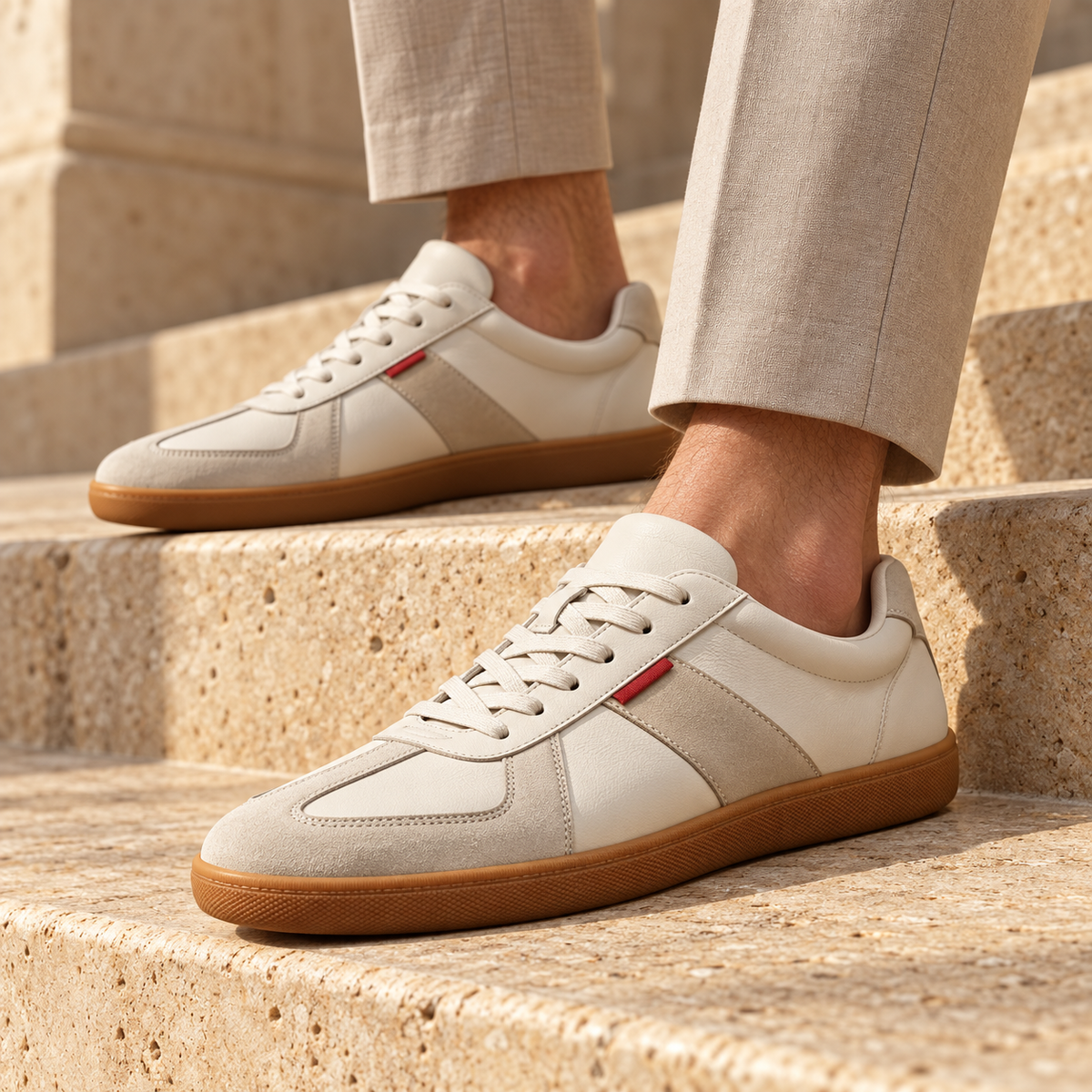 Prescott Leather Court Sneaker