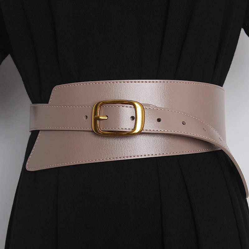 Francesca Leather Wrap Waist Belt