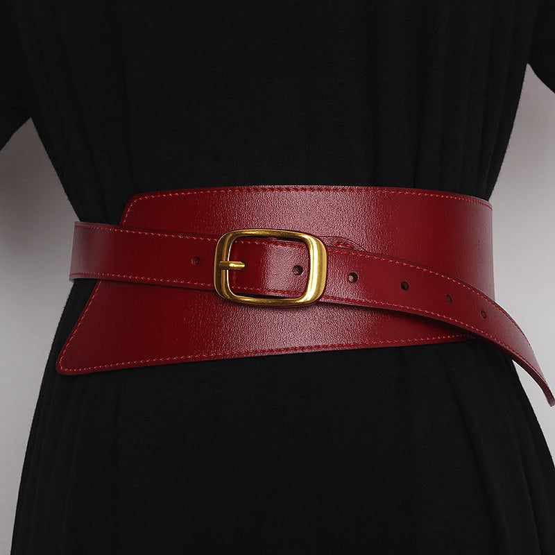 Francesca Leather Wrap Waist Belt