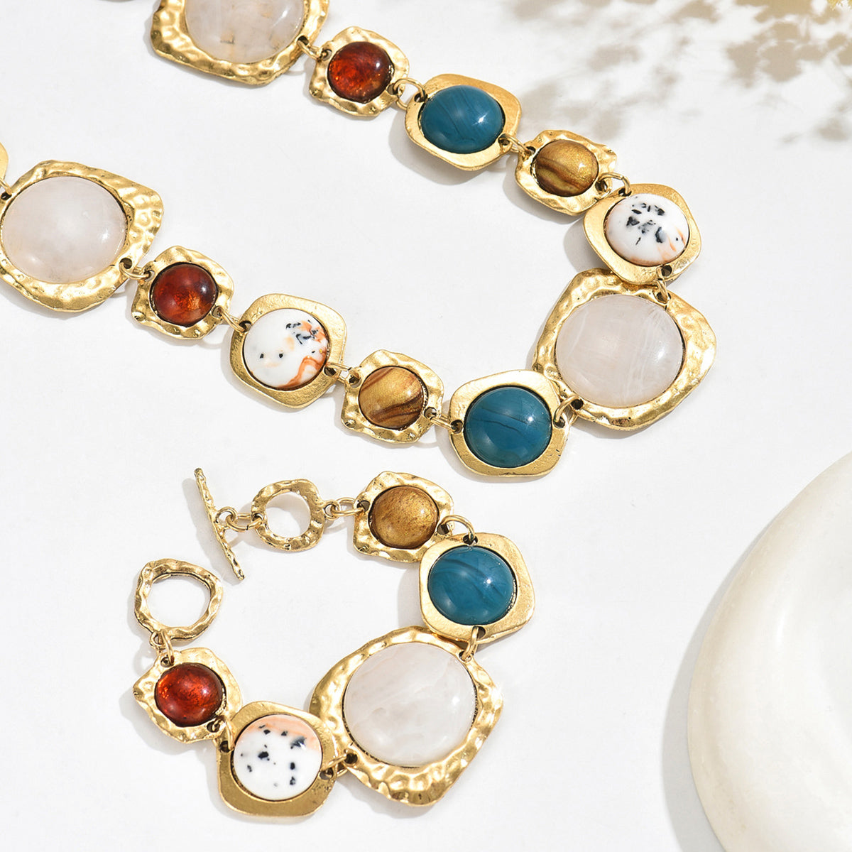 Azami Gemstone Jewelry Set