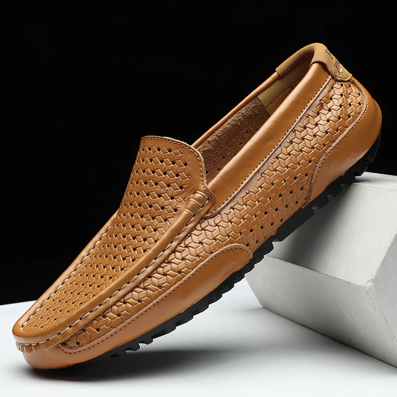 Richmond Perforated Leather Loafer