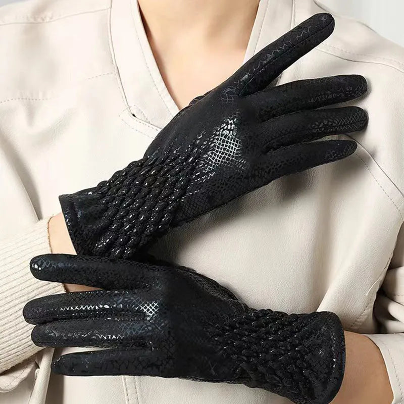 Francis Snakeskin Gloves