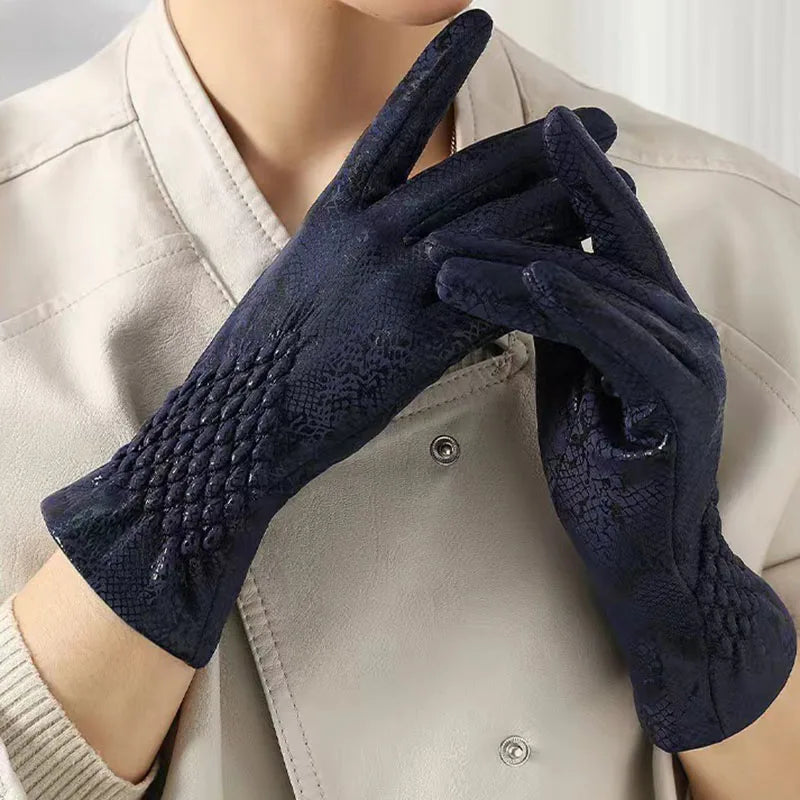 Francis Snakeskin Gloves
