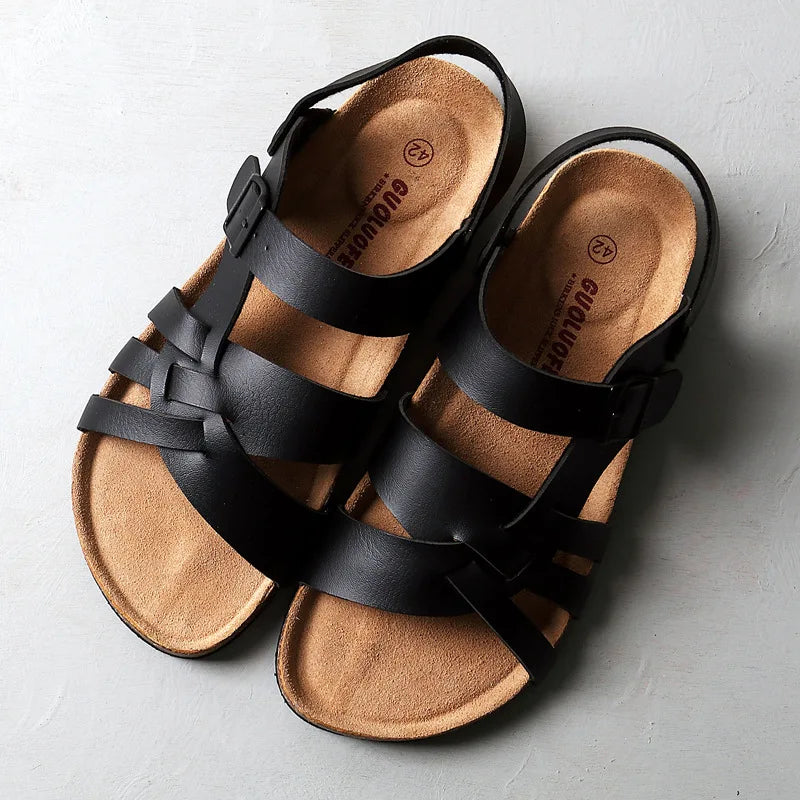 Damian Leather Beach Sandal