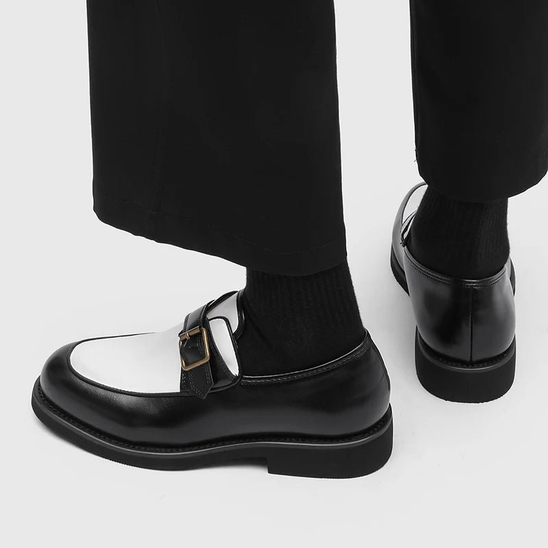 Denzel Hugh Leather Monkstrap