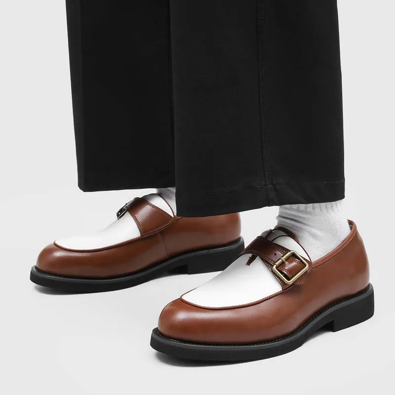 Denzel Hugh Leather Monkstrap