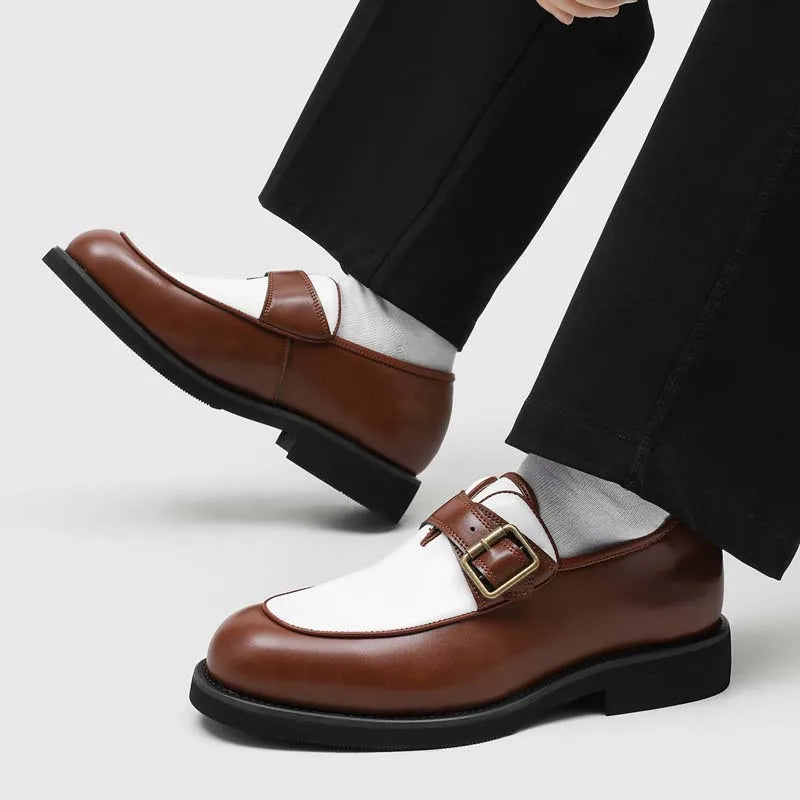 Denzel Hugh Leather Monkstrap