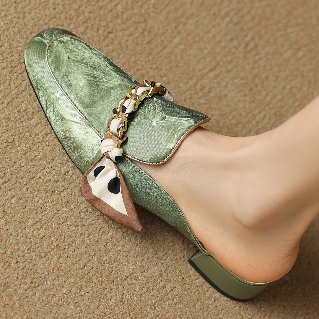 Mariah Genuine Leather Mule