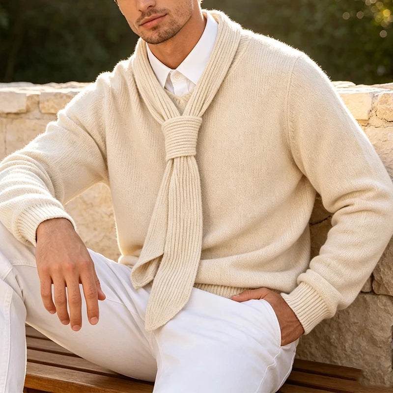 Murphy Knit Tie Sweater