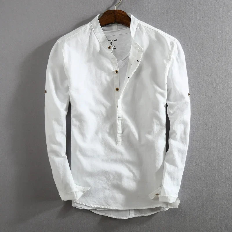 Sutton Cotton-Linen Shirt