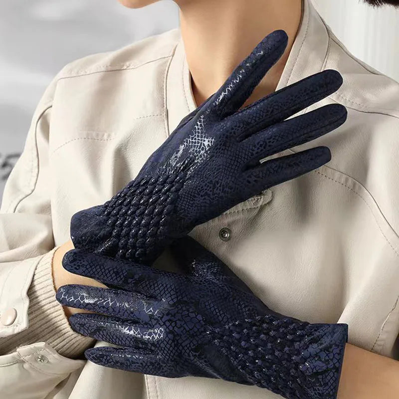 Francis Snakeskin Gloves