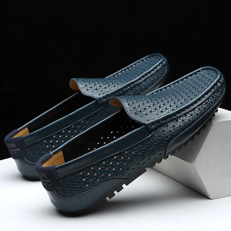Richmond Perforated Leather Loafer