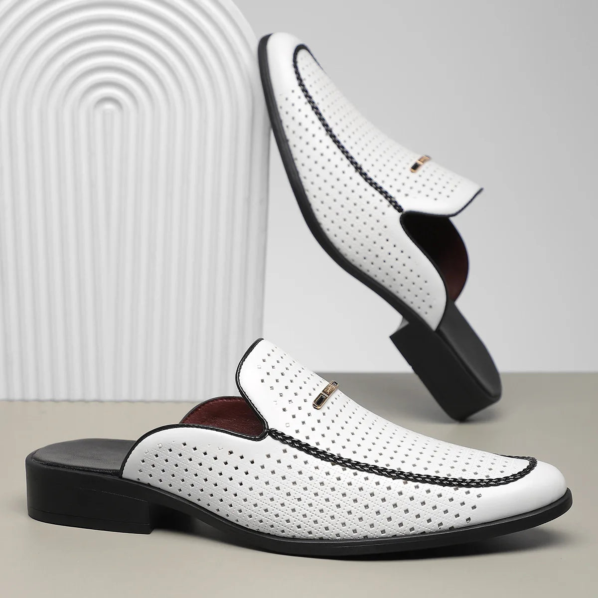 Moretti Leather Mule