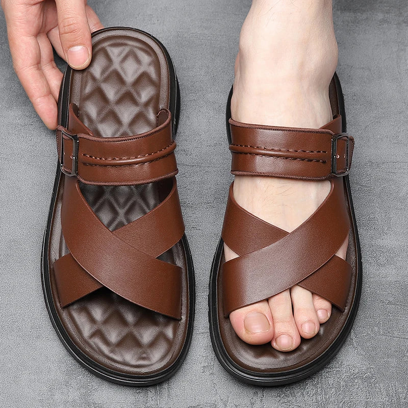 Costa Orthopedic Leather Sandal