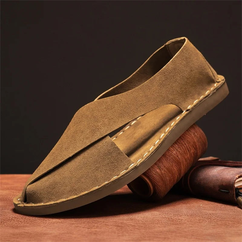 Santos Suede Sandal
