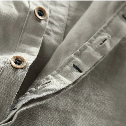 Sutton Cotton-Linen Shirt