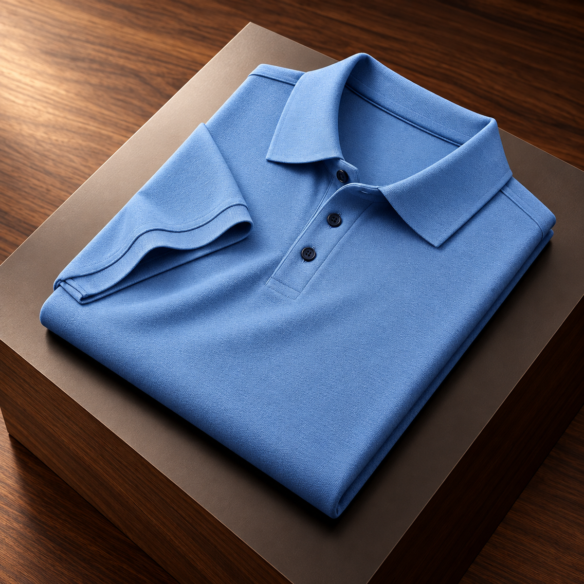 Enzo Merino Wool Polo Shirt