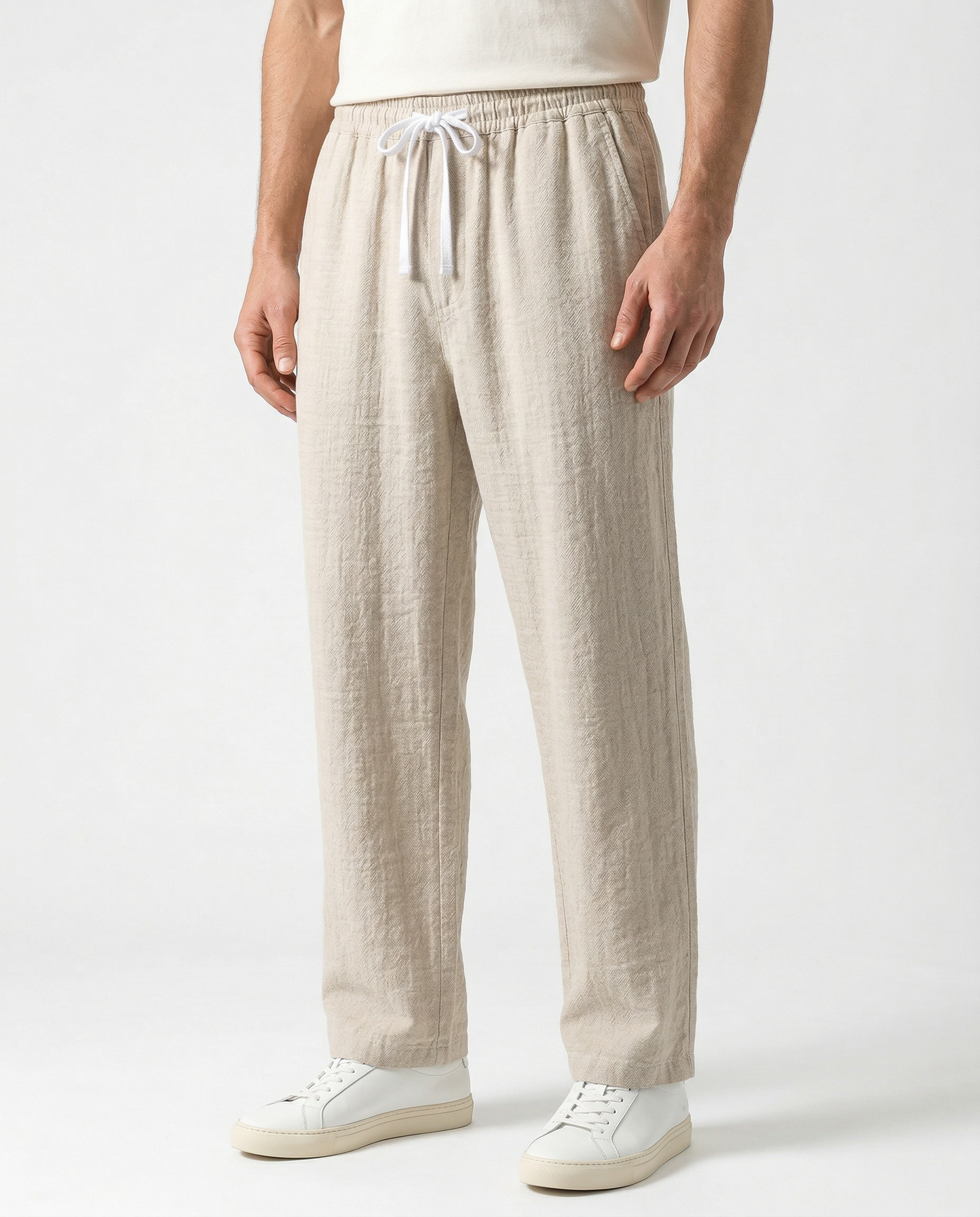 Monaco Cotton-Linen Coast Pant